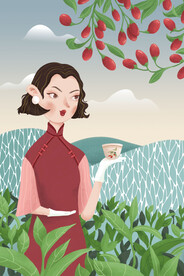 复古民国旗袍女装图片 