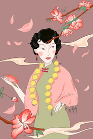  复古民国旗袍女装图片 