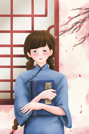 复古民国旗袍女装图片 