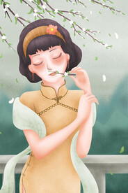  复古民国旗袍女装图片 