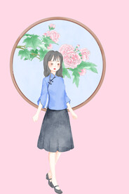 复古民国旗袍女装图片 