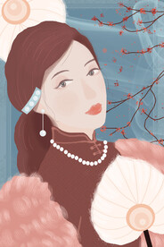 复古民国旗袍女装图片 