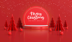 新年圣诞节喜庆节日素材