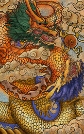 中国龙 龙抬头 二月二 中国风