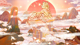 虎年国潮海报图片