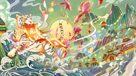 虎年国潮海报图片