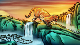  虎年国潮海报图片