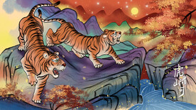 虎年国潮海报图片