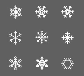 雪花图案