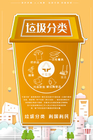 垃圾桶垃圾分类