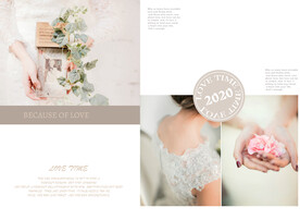 海报婚纱爱情时光