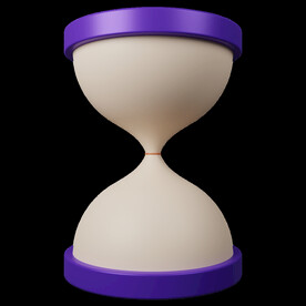 卡通计时沙漏