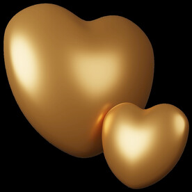 黄金爱心