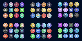 加密货币通用图标