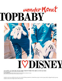 儿童写真相册字体文字排版杂志风