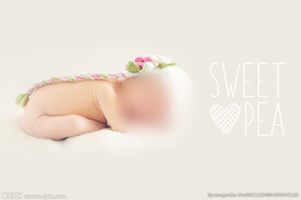 儿童写真相册字体文字排版杂志风