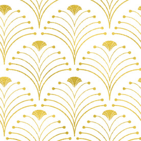 金色抽象线条图案奢华大气