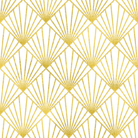 金色抽象线条图案奢华大气