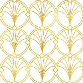 金色抽象线条图案奢华大气