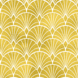 金色抽象线条图案奢华大气