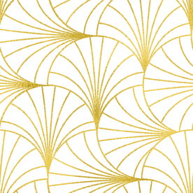 金色抽象线条图案奢华大气