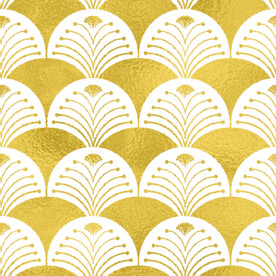 金色抽象线条图案奢华大气