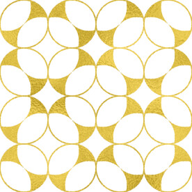 金色抽象线条图案奢华大气