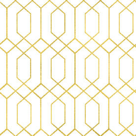 金色抽象线条图案奢华大气