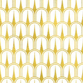 金色抽象线条图案奢华大气