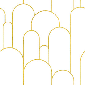 金色抽象线条图案奢华大气