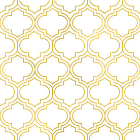 金色抽象线条图案奢华大气