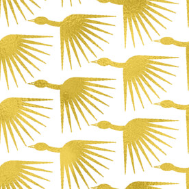 金色抽象线条图案奢华大气