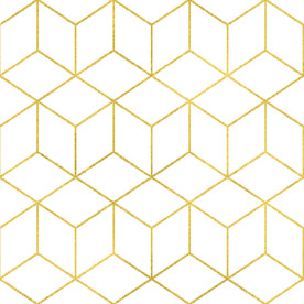 金色抽象线条图案奢华大气