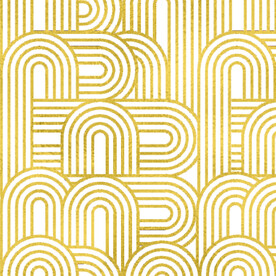 金色抽象线条图案奢华大气