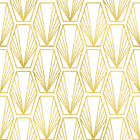 金色抽象线条图案奢华大气