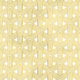 金色抽象线条图案奢华大气