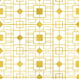 金色抽象线条图案奢华大气