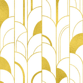 金色抽象线条图案奢华大气