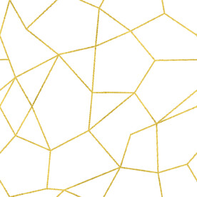 金色抽象线条图案奢华大气