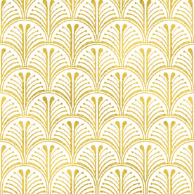 金色抽象线条图案奢华大气