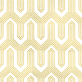 金色抽象线条图案奢华大气