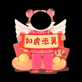 虎年头像框