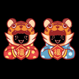虎年头像框