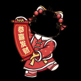 虎年头像框