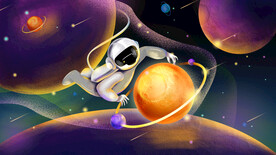 宇宙星空 宇航员