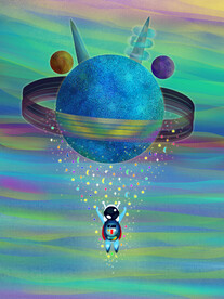 宇宙星空 宇航员 