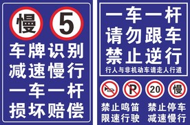 停车场标识