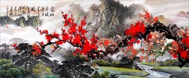 水墨山水背景