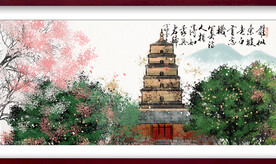 水墨山水背景