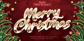 金色新年春节字体样式